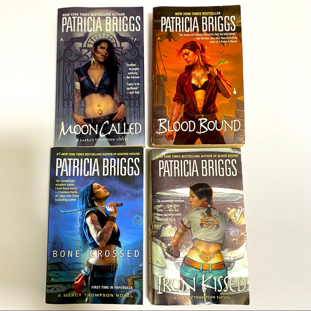 Lot of 4 Patricia Briggs pbs A Mercy Thompson Novel